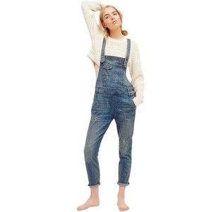 Women's Blue Denim Overalls